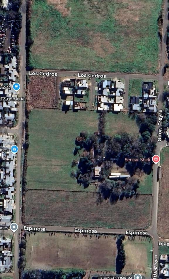 Hectareas a cinco cuadras de Aristobulo