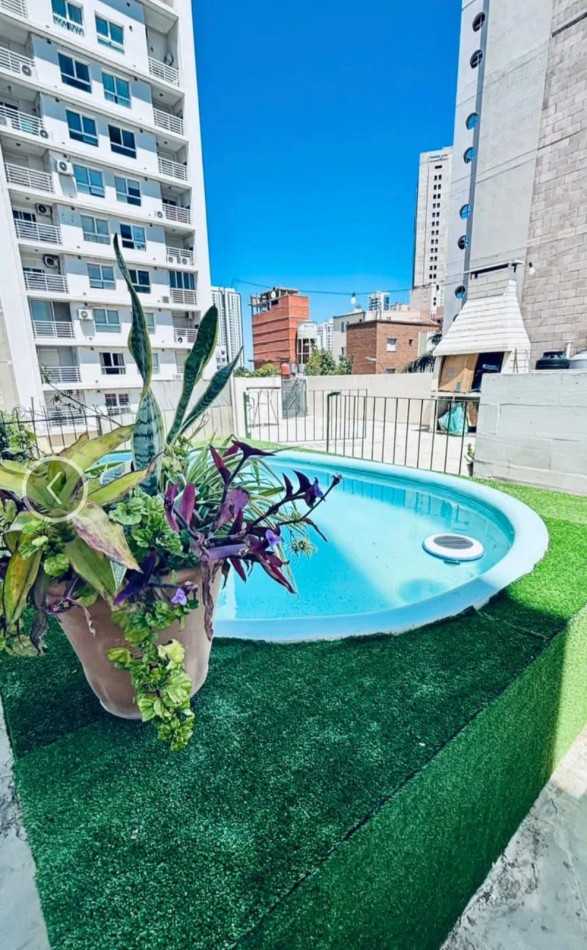 Departamento a pasos de bv con pileta exclusiva