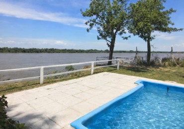 CASA QUINTA FRENTE AL RIO 